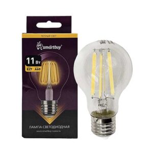Светодиодная лампа Smartbuy груша E27 11W 2700K 220V