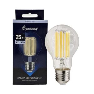 Светодиодная лампа Smartbuy груша E27 25W 4000K 220V