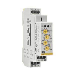 Реле времени IEK ORT-2T задержка включения 2 переключающих контакта, 2 уставки