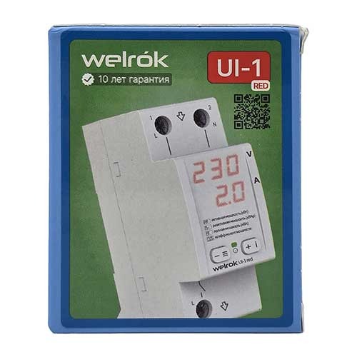 Вольтамперметр Welrok UI-1 Red Вольтамперметр Welrok UI-1 Red