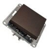 Переключатель Systeme Electric AtlasDesign 1-клавишный механизм мокко ATN000661